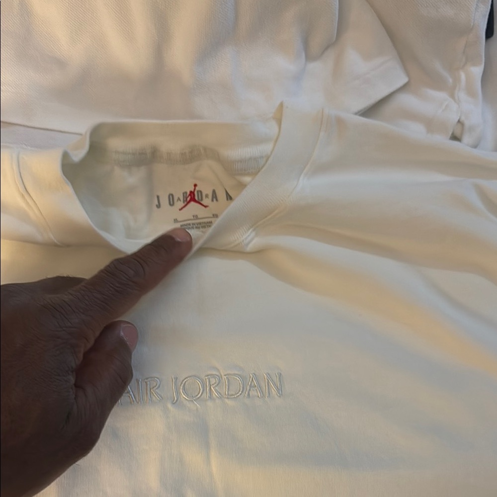 Jordan Cream Sweatshirt Hoodie